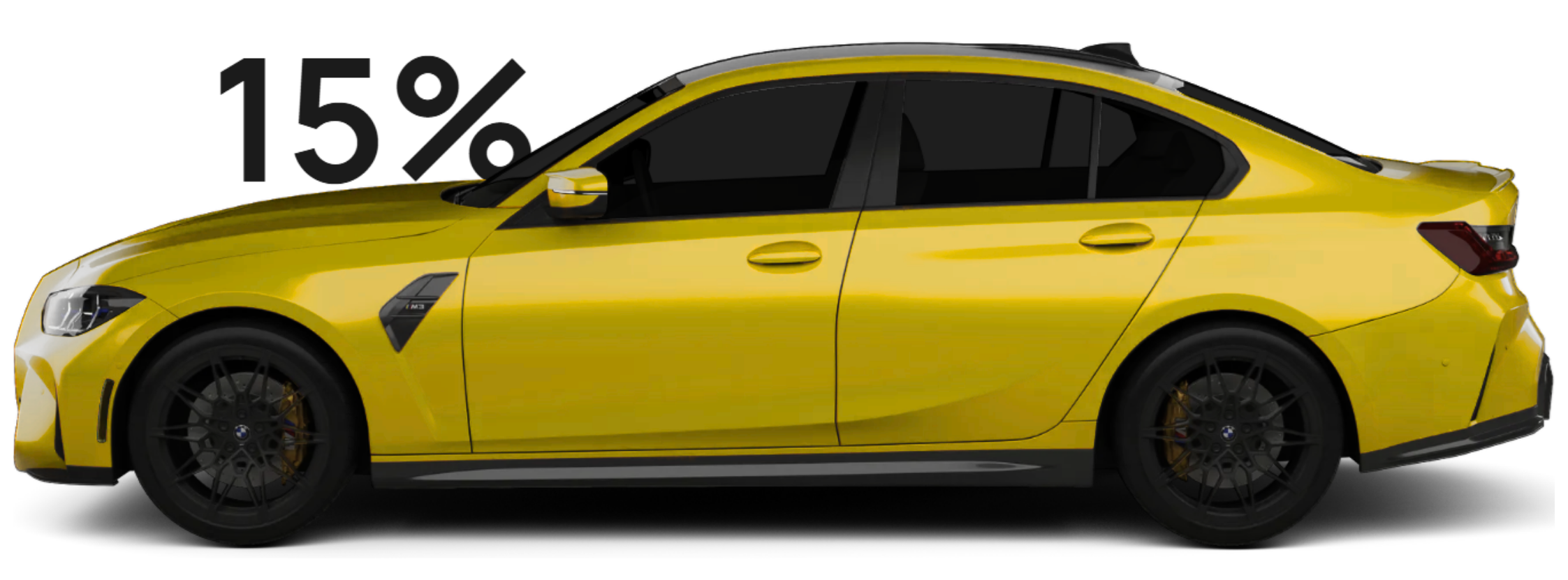 15% tint preview